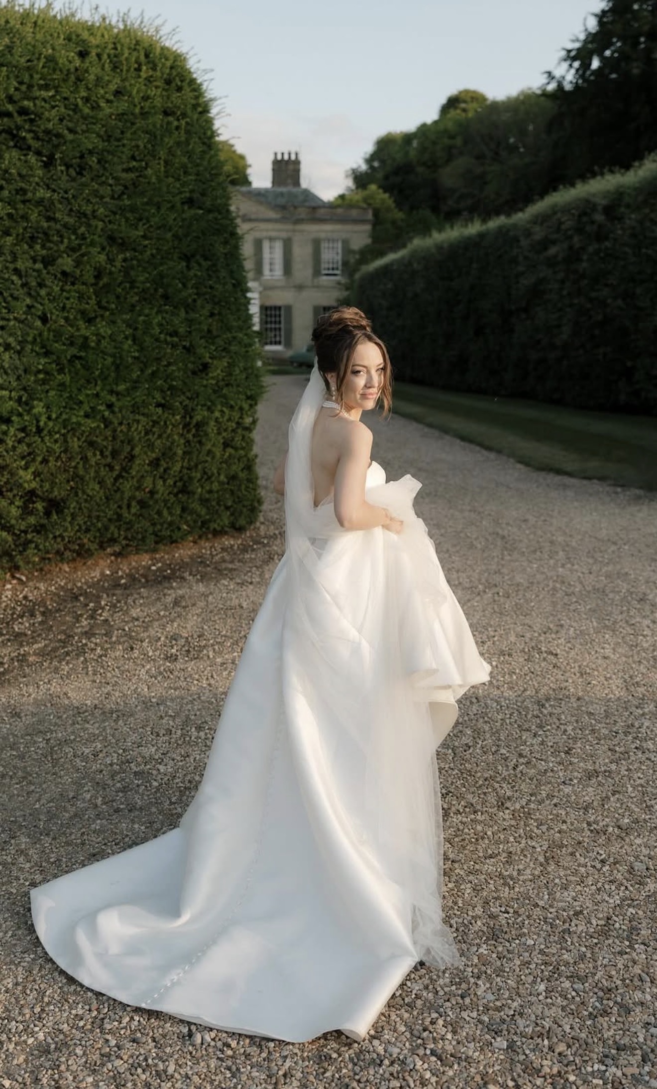 Becky's wedding day