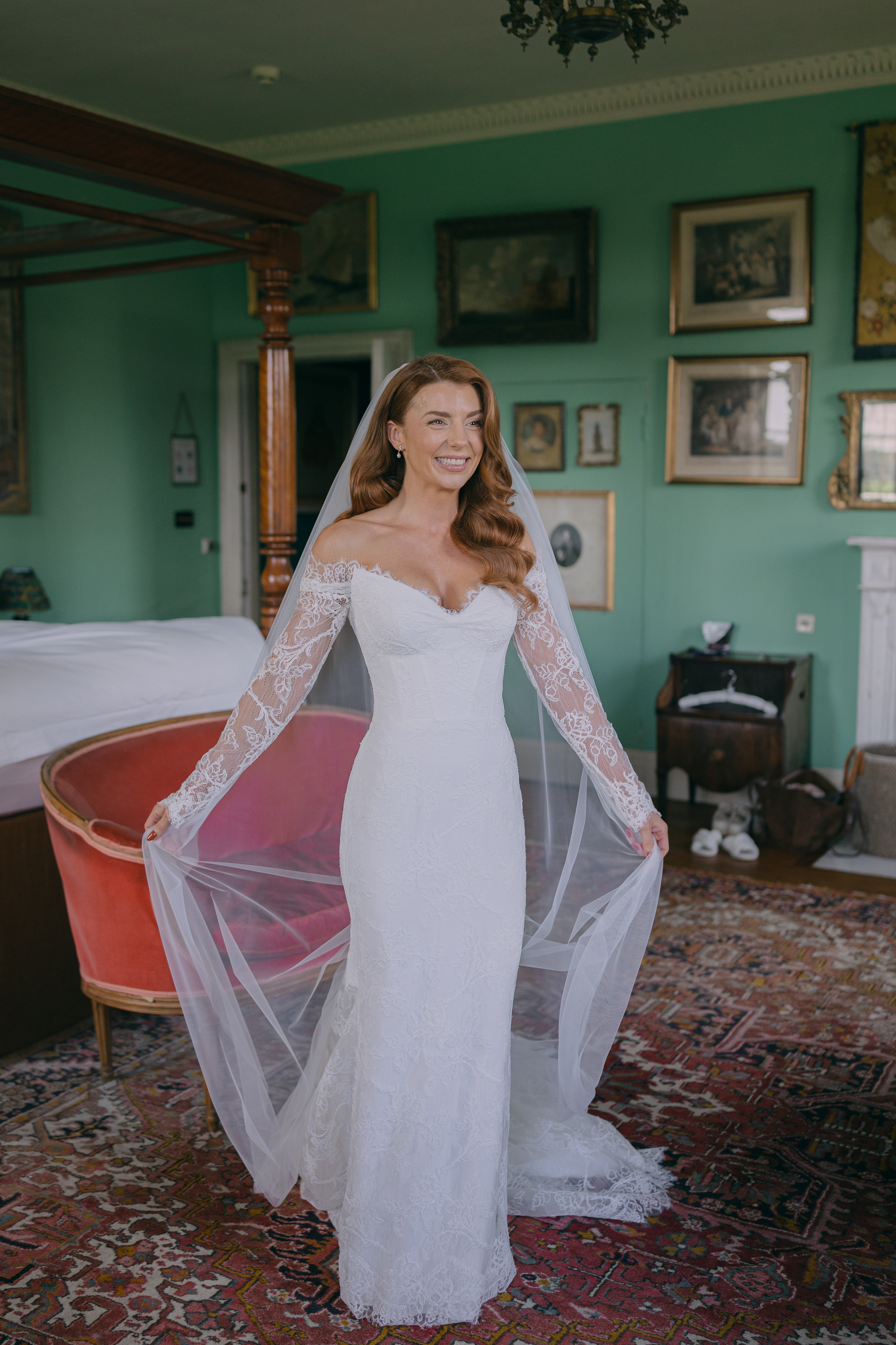 Aimee's wedding day